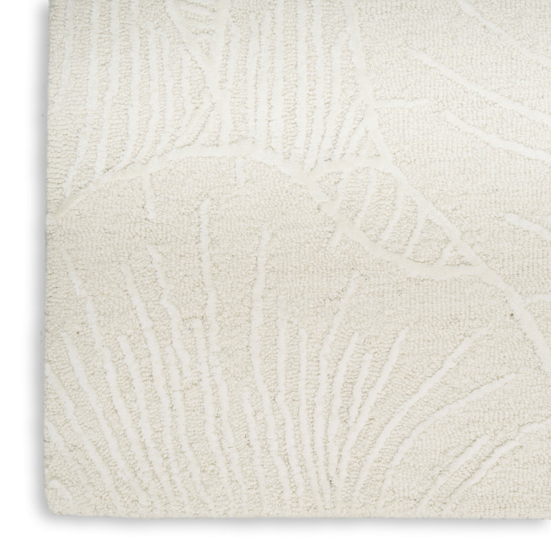 Gian Floral Handmade Area Rug, Rectangle 114 x 175 cm