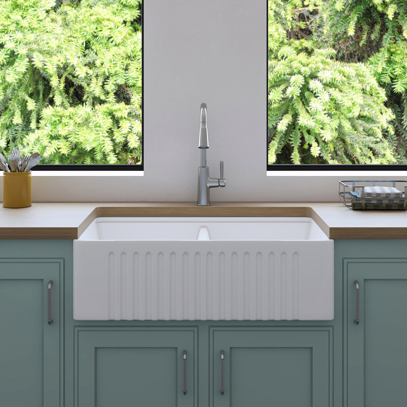 A&E Bath And Shower 17'' Ceramic Rectangular Bathroom Sink