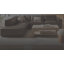 Causeuse modulaire en cuir 2 pièces Bange-1001291519-1001291505