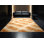 Tapis rayé beige moelleux et moelleux Hot Dog Buschwick
