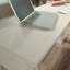 Bureau en L, finition blanche