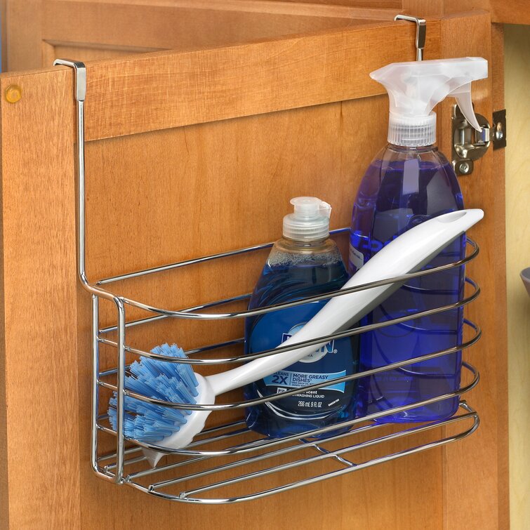 Chrome Over the Cabinet Lid Holder