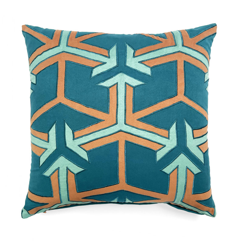  Geometric Throw Pillow