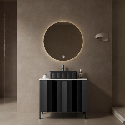 Coiffeuse élégante avec rangement