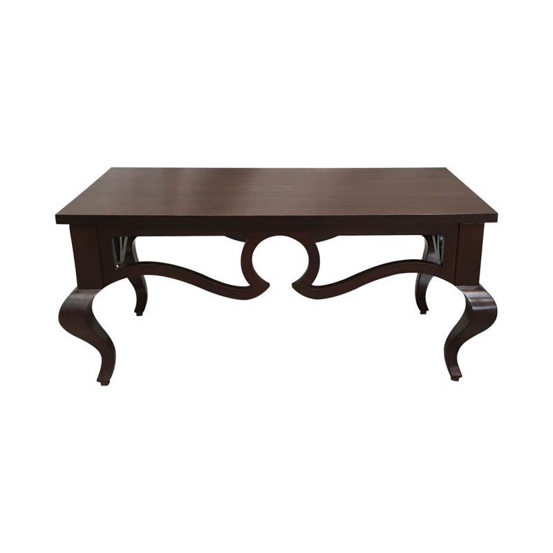 Cuebas Solid Wood Four Leg Coffee Table