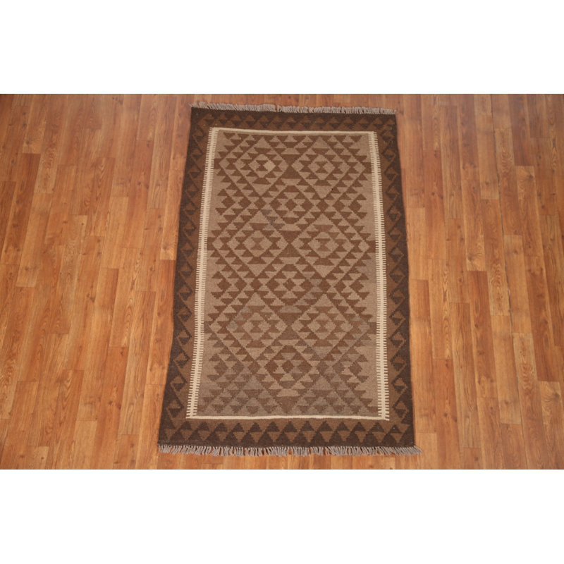 Geometric Kilim Oriental Area Rug 3x5
