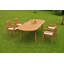 Taber Outdoor 5 - Piece Teak Dining Set-532647782