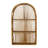 Harmony Arch Rattan Boho 3-Tiered Wall Shelf
