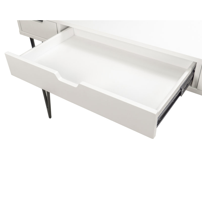 Recker Writing Desk with Power Outlet