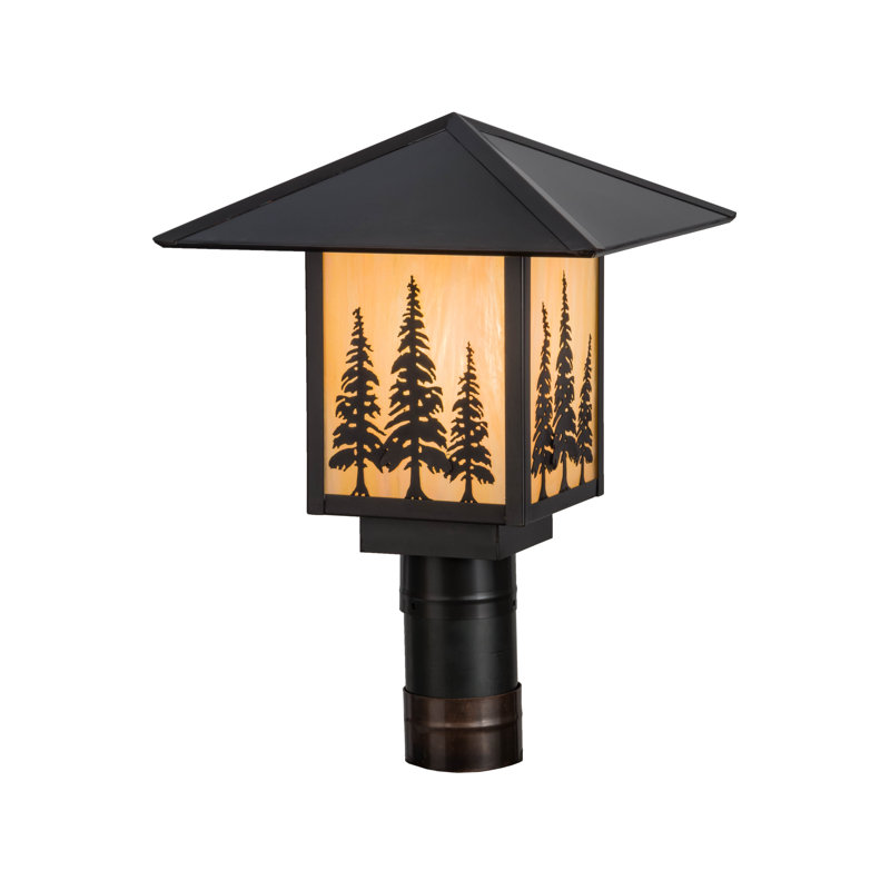 Rustic Lodge 1 - Light Lantern Head
