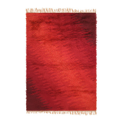 One-of-a-Kind 4’6x6’6 Hand Knotted Area Rug