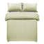 Microfiber Striped Bedding with Pillowcases-67711178-67711187