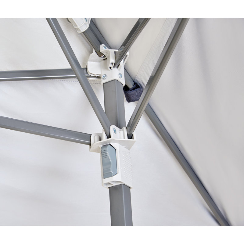 E-Z UP 13' x 13' Royal Blue and Gray Instant Shelter Canopy