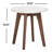 Lykes Marble Top End Table