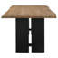 Nodum Rectangular Live Edge Conference Table