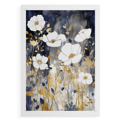 FLORAL Series CCCCLXXVVI - Impression sur toile seulement - NON-CADRE