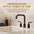 Widespread 2-handle Bathroom Faucet with Drain Assembly-109518679