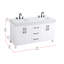 Meuble-lavabo double 60 po_Traditional_VF60660-797712368