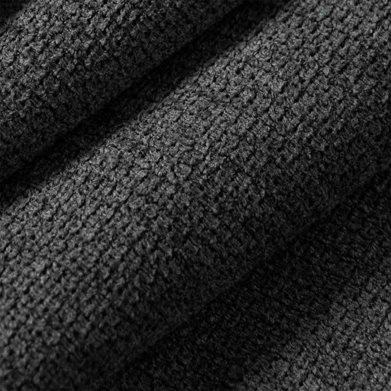 Loveseat Module For Modular Sectional Sofa,Chenille,Minimalist Style, Grey