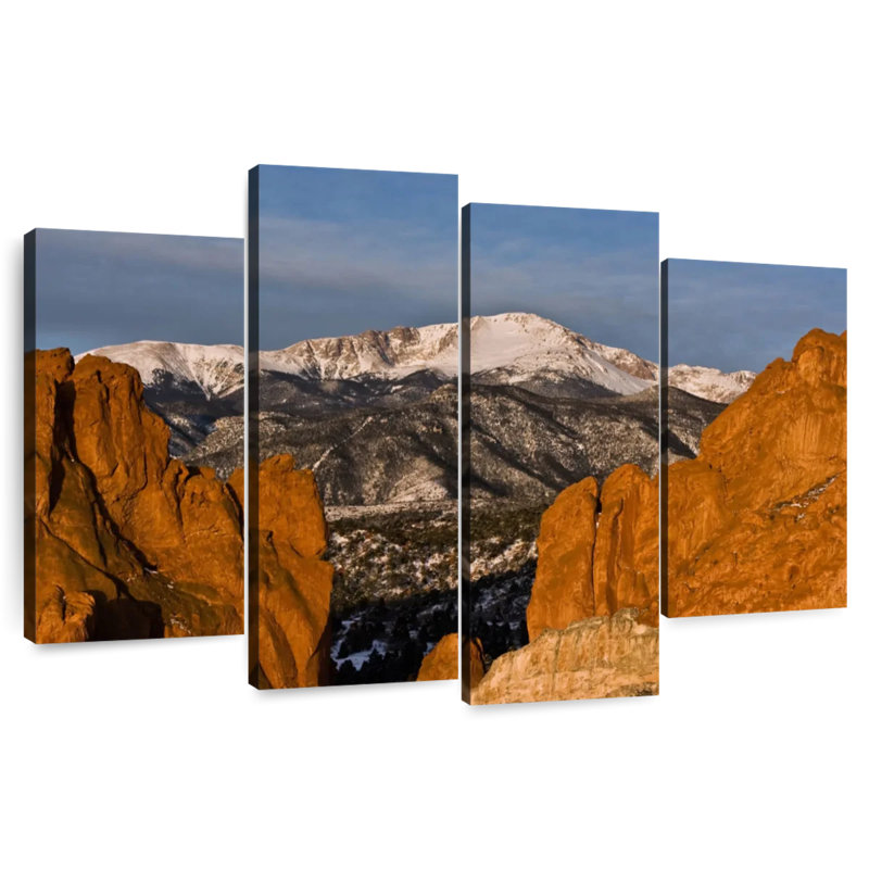 Alvord Pikes Peak Morning Glow, H 22 po x l 36 po