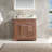 Jadarrien 60'' Double Bathroom Vanity Set With Engineered Culture Stone White Top