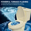 Toilette haute allongée deux pièces 17 po ADA 17 po pour personnes âgées, tornade double 1,1 / 1,6 GPF, carte 1000 g, os-113948151