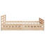 Solid Wood Storage Bed-919372434