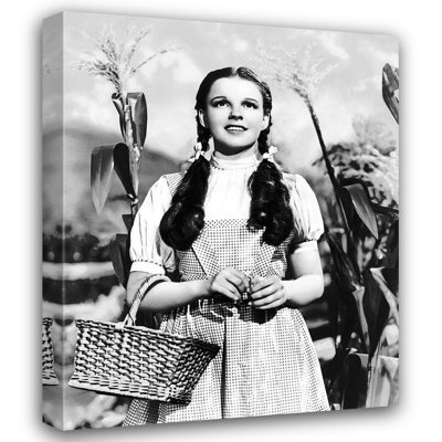 Latitude Run® Hollywood Photo Archive Gallery Wrapped Canvas Art Titled: Judy Garland, Wizard of Oz