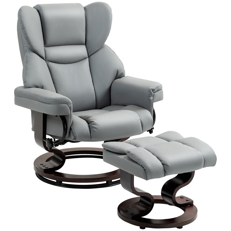 Boligee 80cm Wide Swivel Standard Recliner