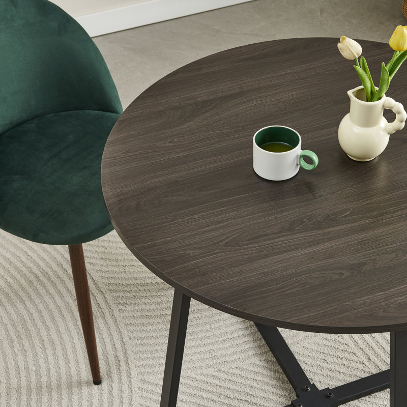 Ensemble repas 35,4 po Loralea, Vert, Espresso