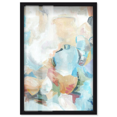 «Heavenly Stream II - Ira Colmeva Shadowbox», reproduction surdimensionnée par Art Remedy, cadre noir, 48 x 72