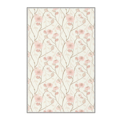 Premium Hall Carpet – 3.3 x 9.8 ft, 100% Polyester, 0.3 in Pile Height | Antibacterial, Non-Slip Underside, Machine Washable | 3D Digital Print Design, Durable & Easy to Clean, Ideal for Home Decor