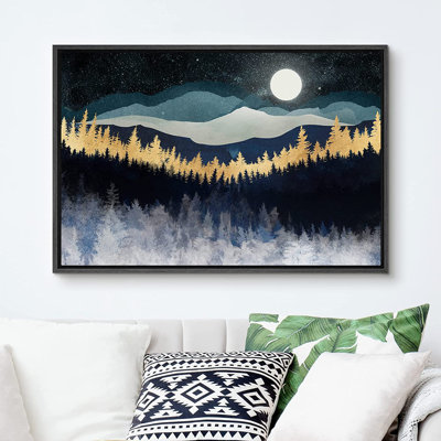 Floater Frame Graphic Art on Canvas