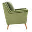 Fauteuil large en velours 28,74 po-1120701216