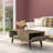 Modern Walnut Coffee Table, 100% Melamine Coated Particle Board, Thickness: 0.7 inches | Sleek Design for Living Room & Lounge, Stylish & Durable, Perfect for Any Home Décor-1163144761-1165649126