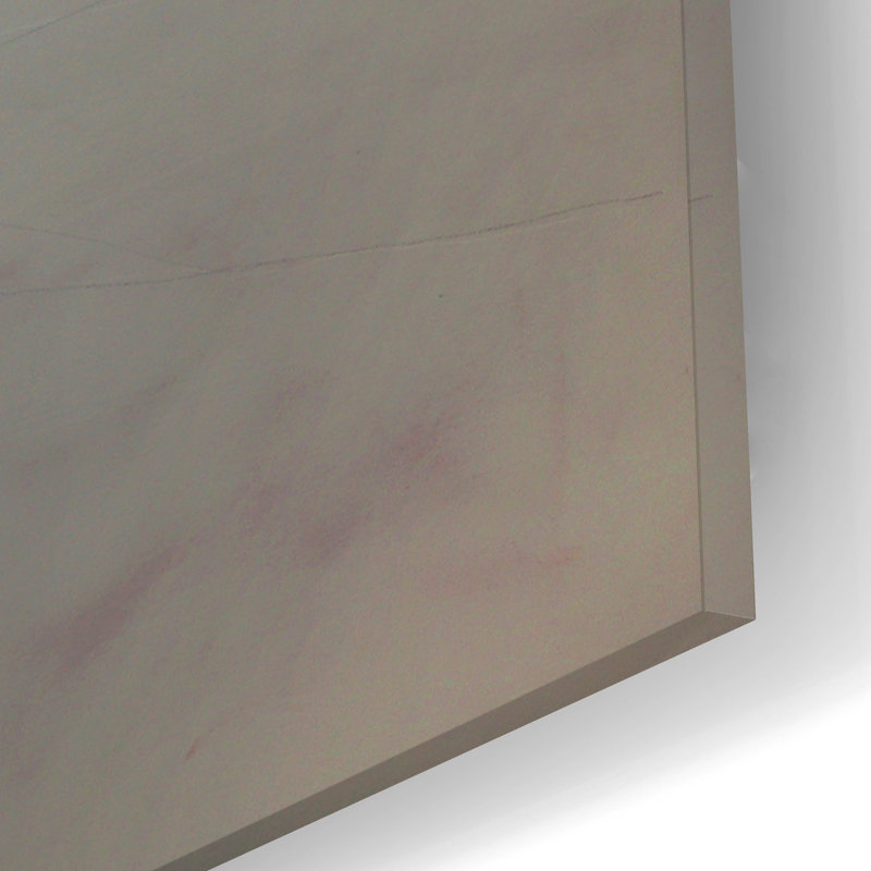 «White Dory» par John Rufo, art mural en verre acrylique, H 12 po x l 16 po x P 0,13 po