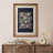 Rustic Floral " IDEA4WALL Premium Framed Wall Art Sunflower Floral Botanical Print Nature Wilderness Illustrations Fine Art Farmhouse Decorative Rustic Vintage Antique For Living Room, Bedroom, Office "-91356298-91356297