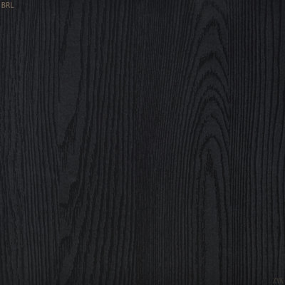 Table basse rectangulaire noire en stratifié