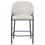 Chaise rembourrée en tissu Farlow beige-1271752431