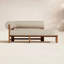 Malta Outdoor Teak Chaise Lounge