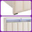 Structure de lit grand moderne avec tablette de tête de lit intégrée et lumières DEL - Lit plateforme tapissier avec rangement beige-1531295742-1531295739