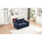 61.4" Pull-out Sofa Bed Convertible Couch Loveseat Sofa Modern Sleeper Sofa with Adjustable Backrest for Living Room-458869594