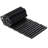14'' L x 12'' W Composite Interlocking Deck Tile in Black