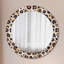 Huldar Glass Flat Wall Mirror