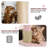 Duan 34" Cat Tree, Kitten Tower Condo Cat House with Scratching Post, Toy Ball, Ramp and Perch Bed-1238091247