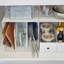 Yamazaki Home Steel Under Cabinet Storage Organizer, Kitchen Pantry, Steel-59680610