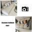 Canapé modulaire beige en cuir véritable-1447466777