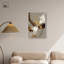 Décoration murale dorée Golden Art II par Art Remedy, cadre argenté, 20 x 30-1376848123-1376848126