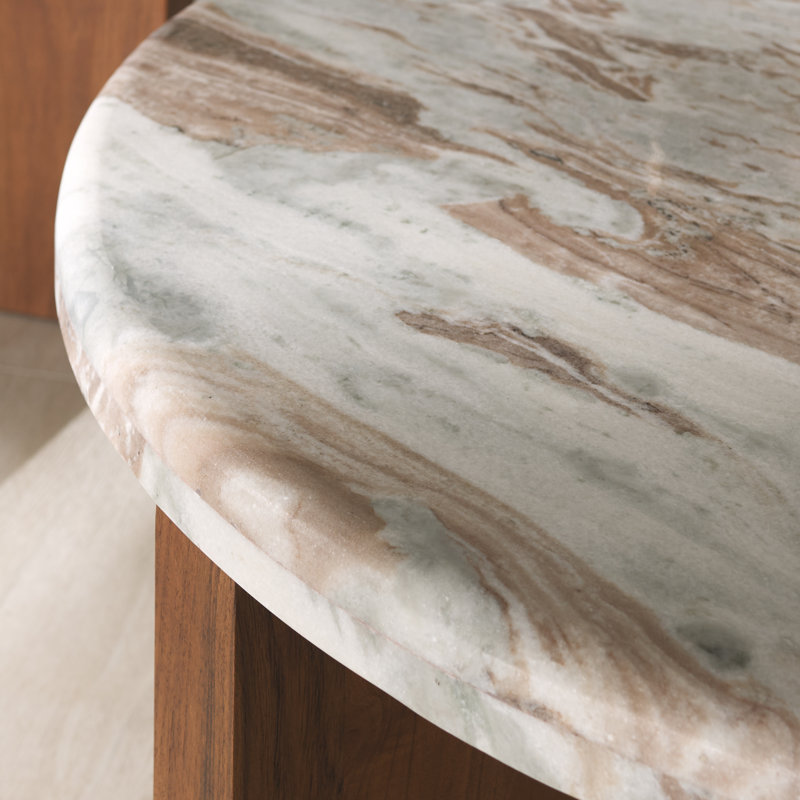 Table basse Bryony, Brun
