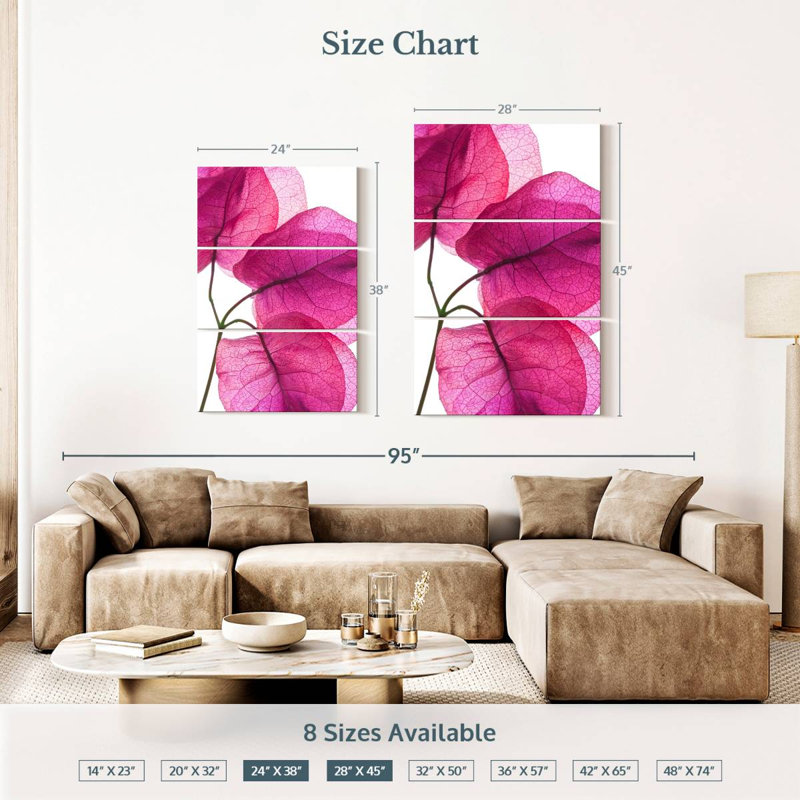 Harnek Bougainvillea, 38" H x 24" W